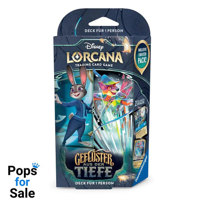 Disney Lorcana TCG Geflüster aus der Tiefe Starter Decks Display (8) *German Edition*