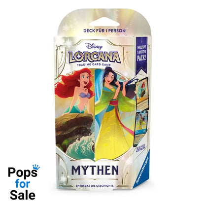 Disney Lorcana TCG Mythen Starter Decks Display (8) *German Edition*