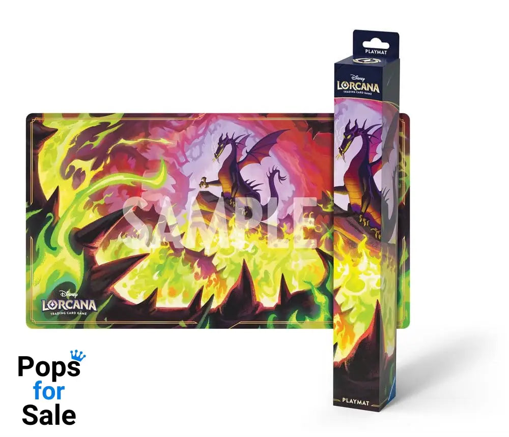 Disney Lorcana TCG Playmat Dragon Fire