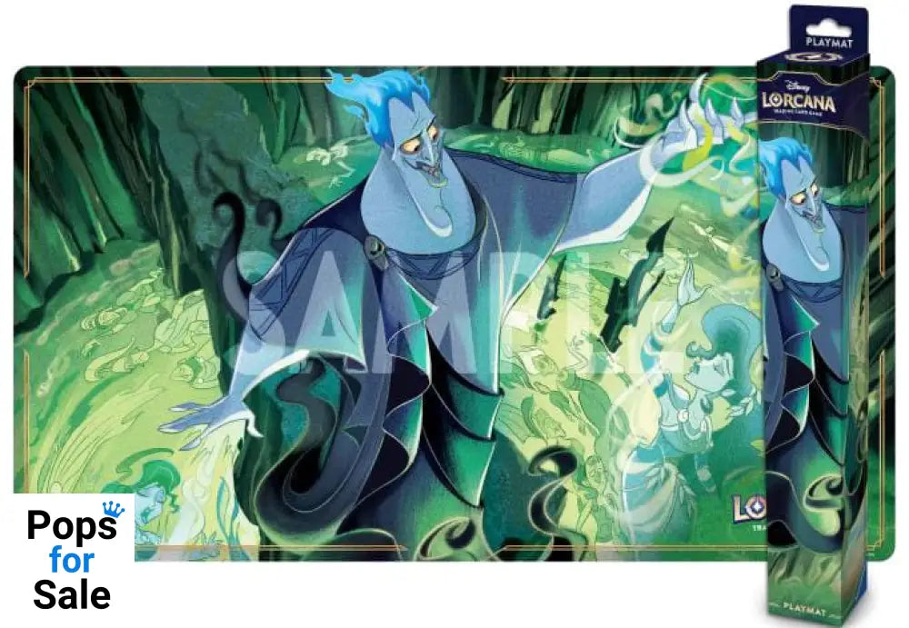 Disney Lorcana TCG Playmat Hades Playmats
