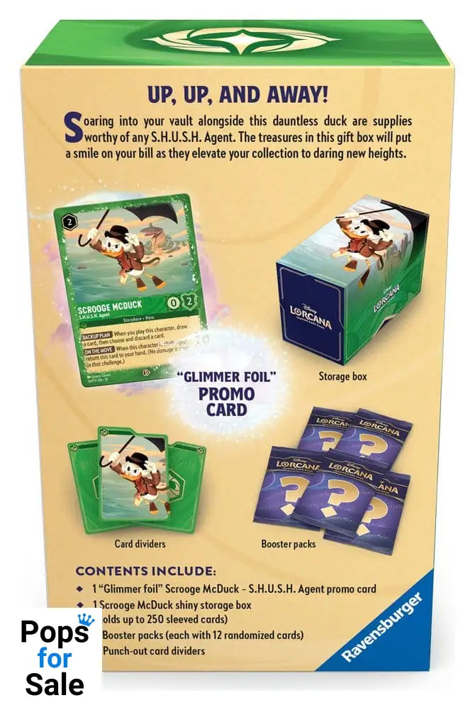 Disney Lorcana TCG Scrooge McDuck Gift Box *English Edition*