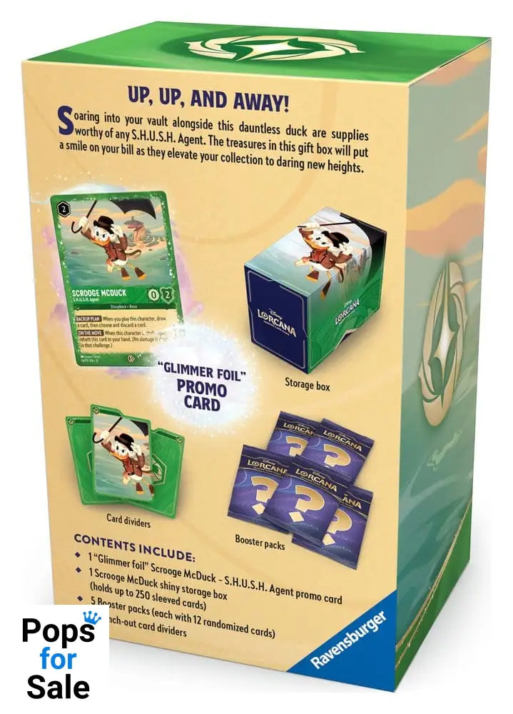 Disney Lorcana TCG Scrooge McDuck Gift Box *English Edition*