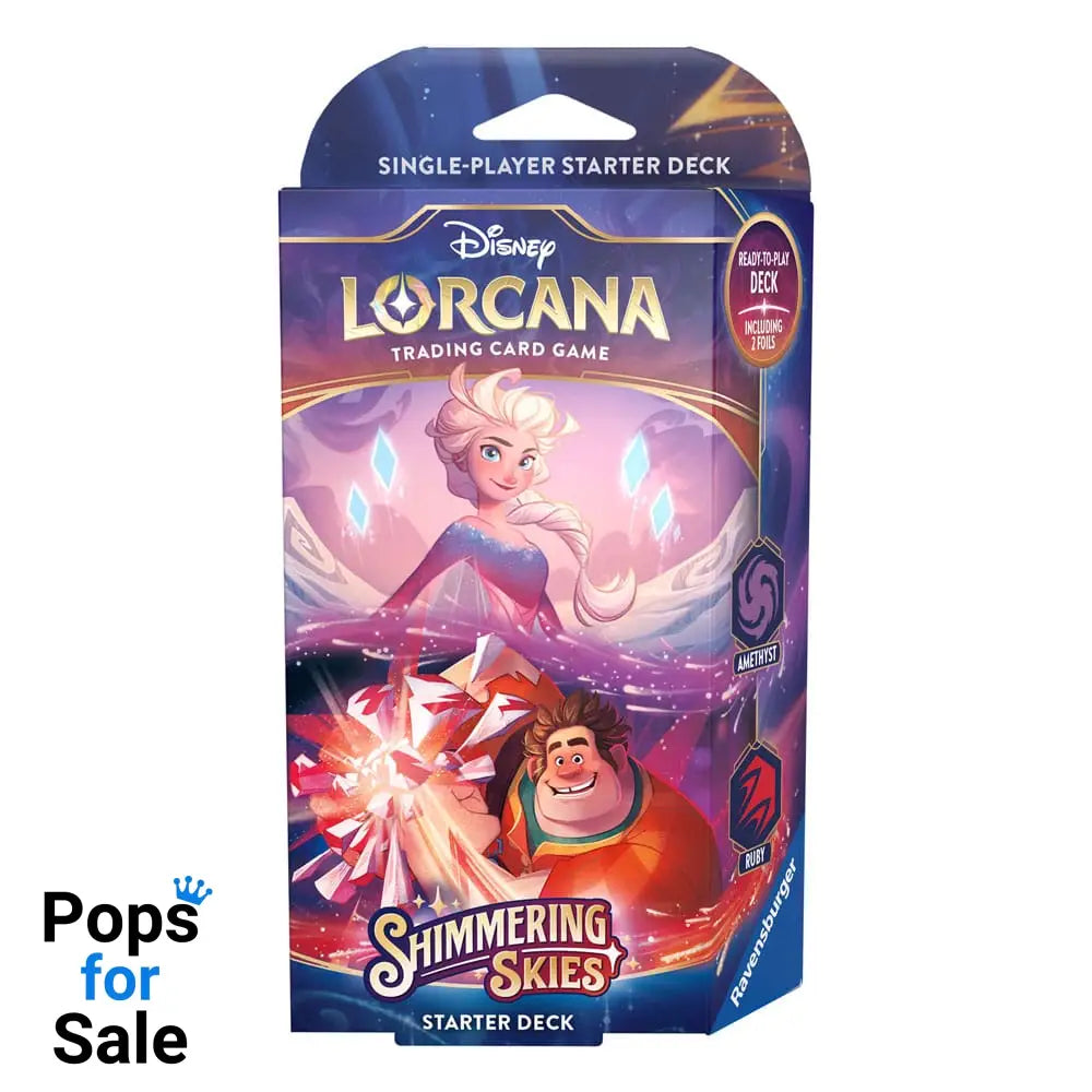 Disney Lorcana TCG Shimmering Skies Starter Decks Display (8) *English Edition* Trading cards