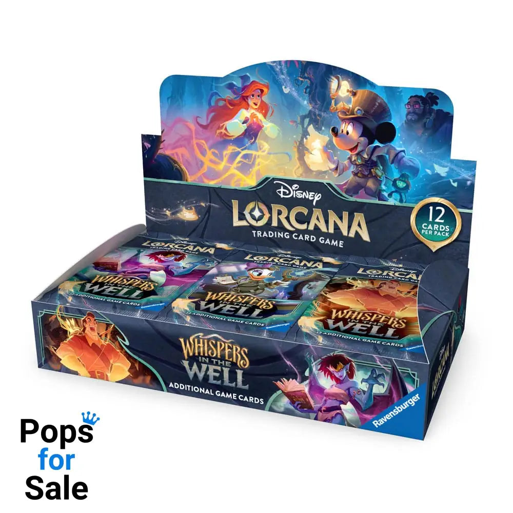 Disney Lorcana TCG Whispers in the Well Booster Display (24) *English Edition*