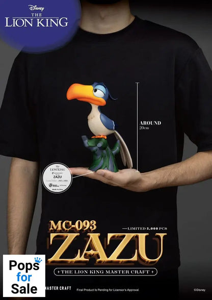 Disney Master Craft Statue The Lion King Zazu 20 cm Statues