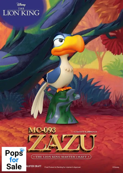 Disney Master Craft Statue The Lion King Zazu 20 cm Statues