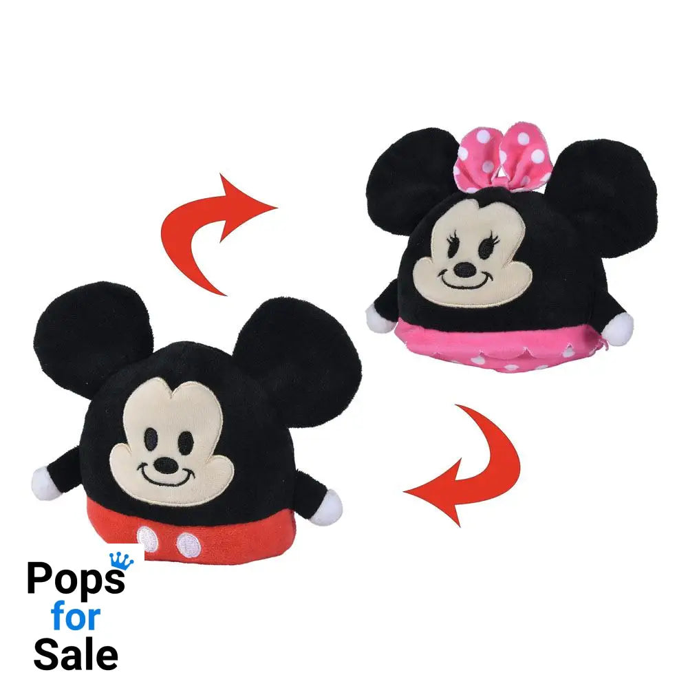 Disney: Mickey Mouse Reversible Plush Figure Mickey/Minnie 8 cm
