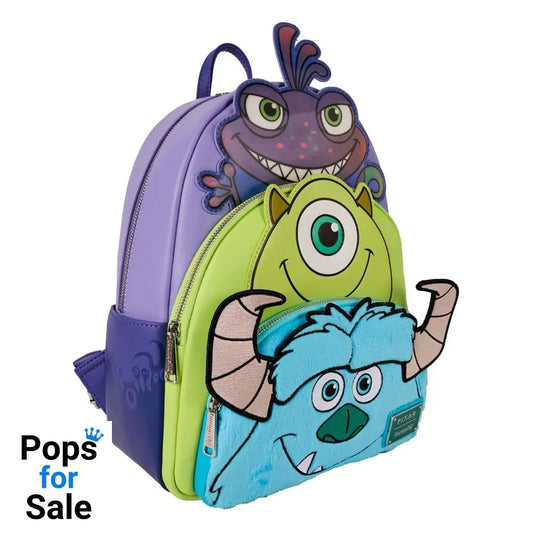 Disney Monsters, Inc. by Loungefly Mini Backpack Mike Sulley and Randall