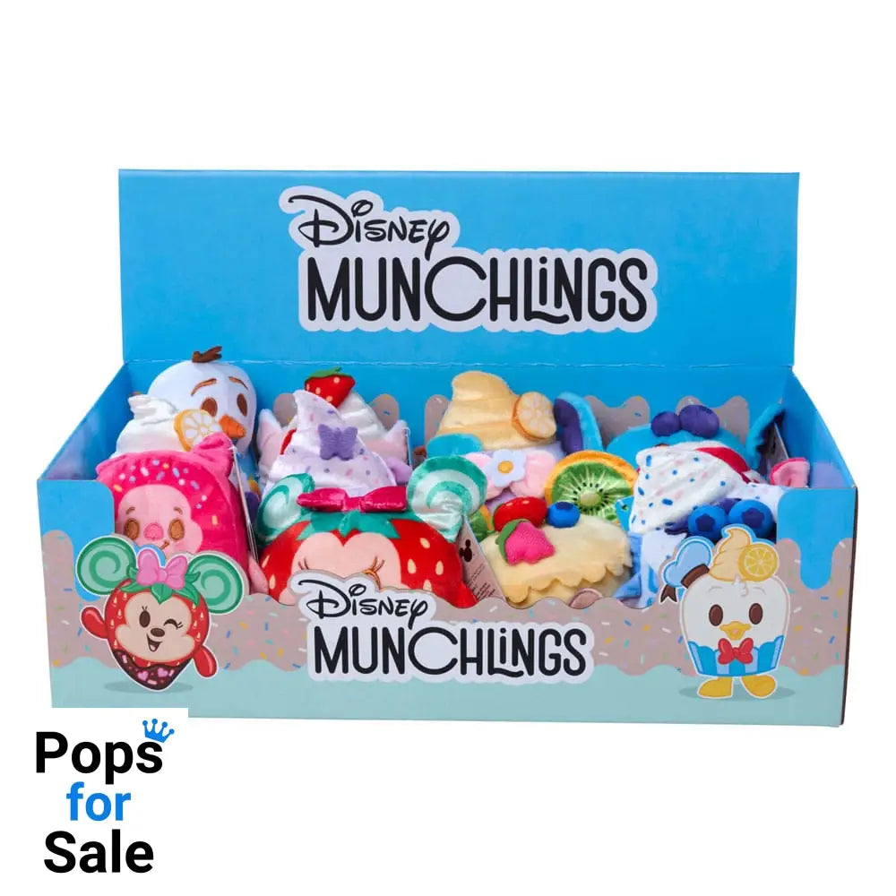 Disney Munchlings Plush Figures Wave 1 & 2 Assortment (12)