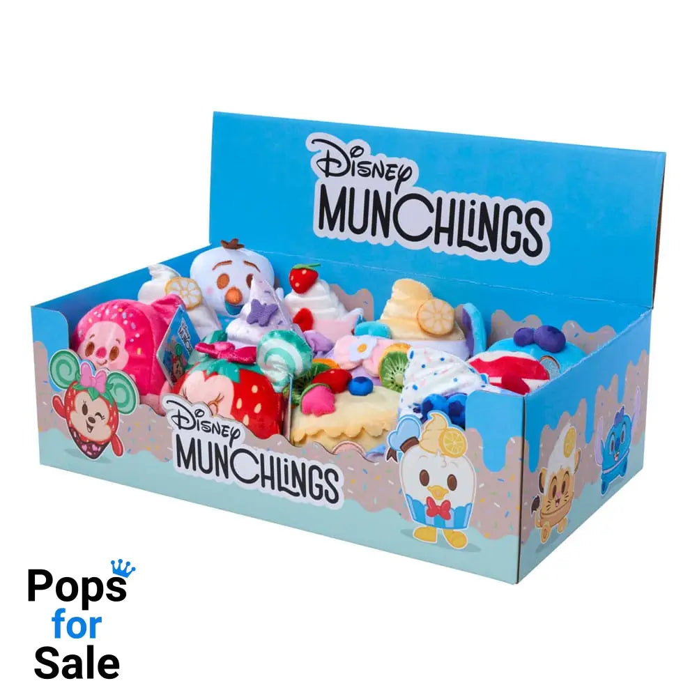 Disney Munchlings Plush Figures Wave 1 & 2 Assortment (12)