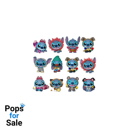 Disney Mystery Mini Figures 5 cm Stitch in Costume Display (12)