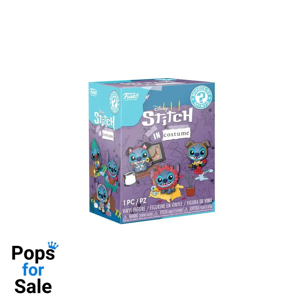 Disney Mystery Mini Figures 5 cm Stitch in Costume Display (12)