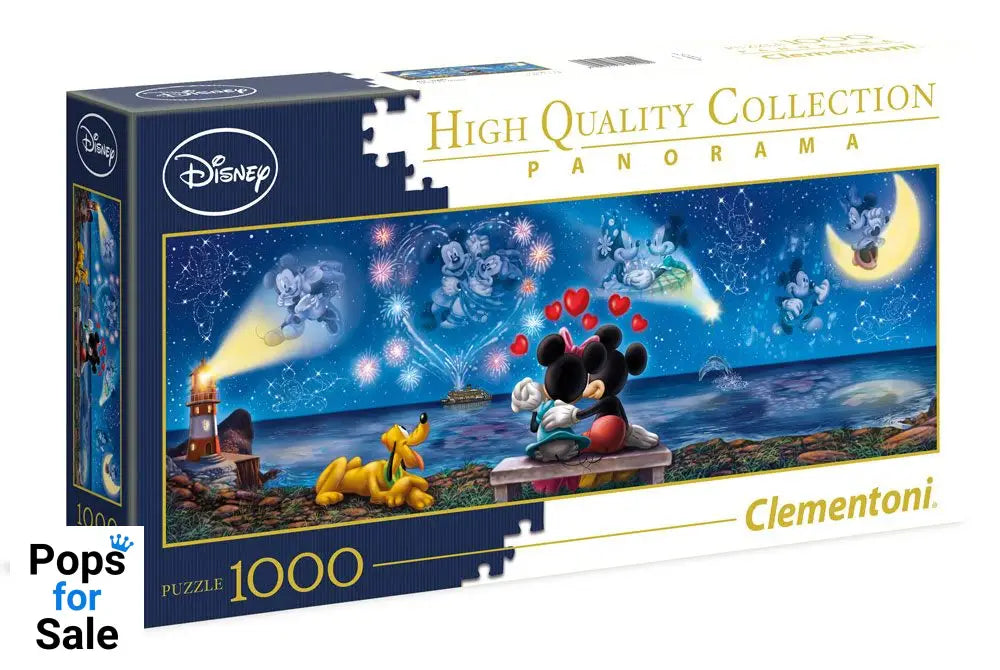 Disney Panorama Jigsaw Puzzle Mickey & Minnie (1000 pieces) Puzzles
