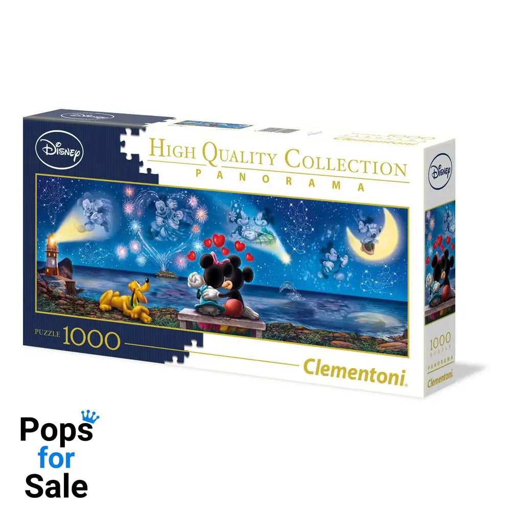 Disney Panorama Jigsaw Puzzle Mickey & Minnie (1000 pieces)
