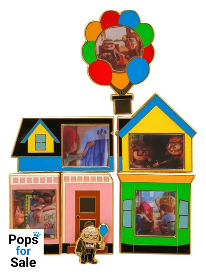 Disney Pixar by Loungefly Enamel Pins Blind Box UP Lenticular Puzzle Display (18)