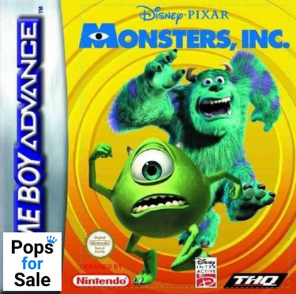 Disney-Pixar's Monsters Inc for Nintendo GameBoy Advance