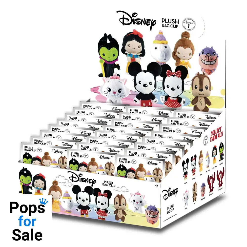 Disney Plush Bag Clips Display (24)