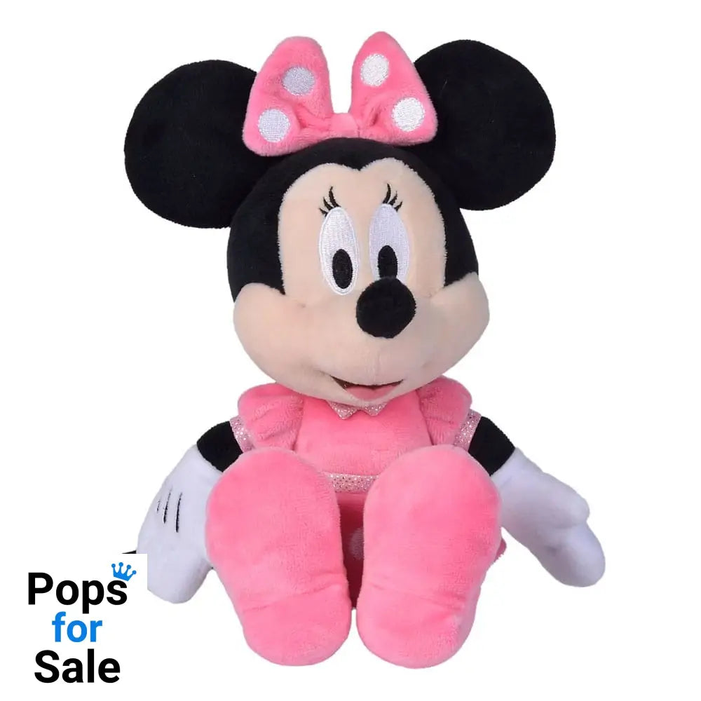 Disney Plush Figure Minnie Pink 25 cm