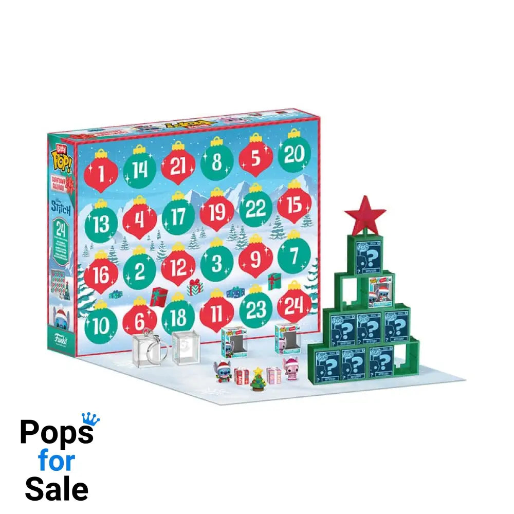 Disney Pocket POP! 13 Day Advent Calendar Countdown Stitch Holiday Funko POP POP! Figures