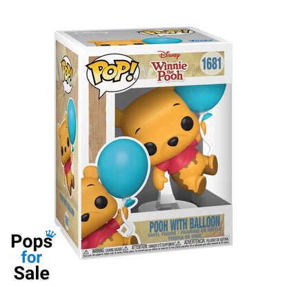 Disney POP! Animation Vinyl Figure Pooh w/Balloon 9 cm