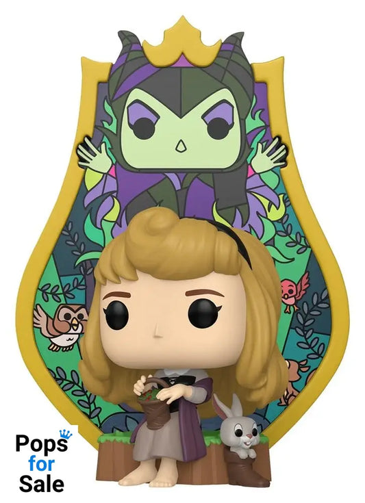 Disney POP! Deluxe Vinyl Figure Aurora(Glass) 9 cm