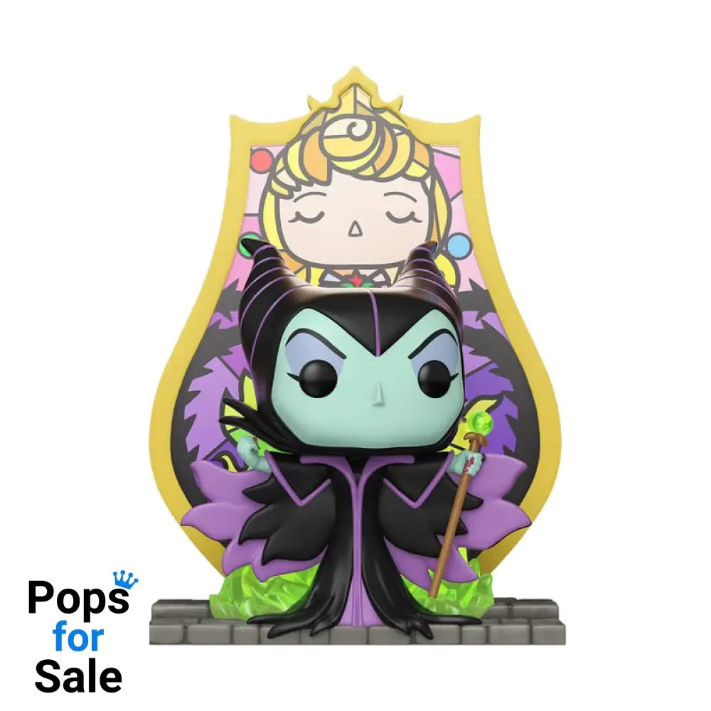 Disney POP! Deluxe Vinyl Figure Maleficent (Glass) 9 cm