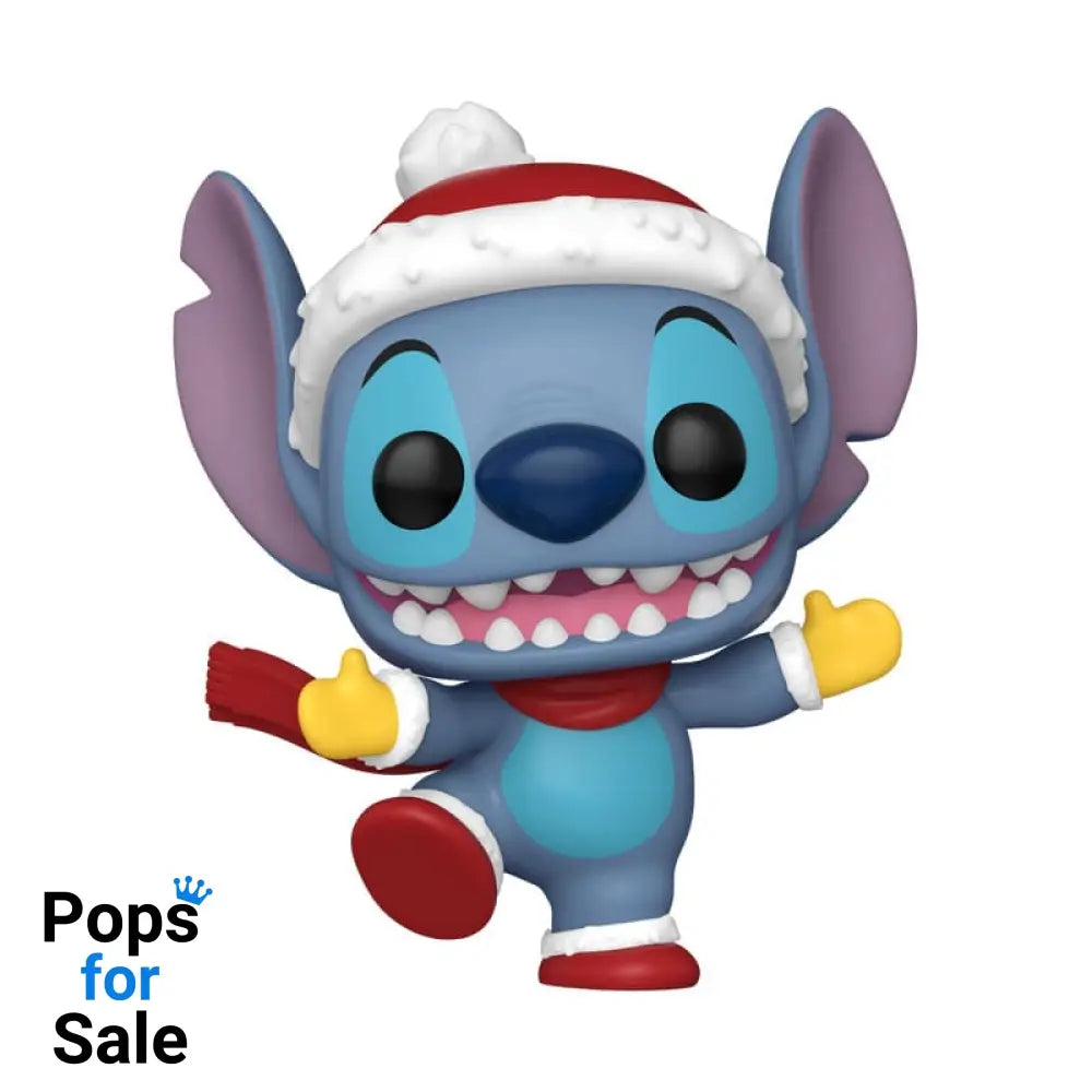 Disney POP! Vinyl Figure Holiday Stitch w/Hat 9 cm
