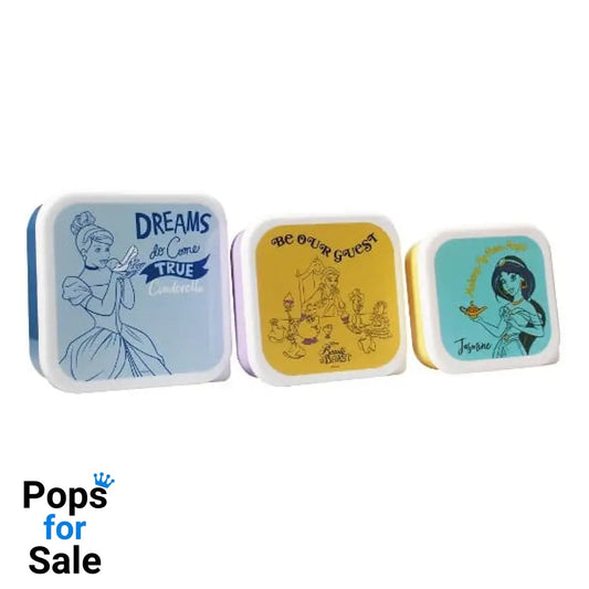 Disney: Princess Colour Pop Snack Box Set of 3