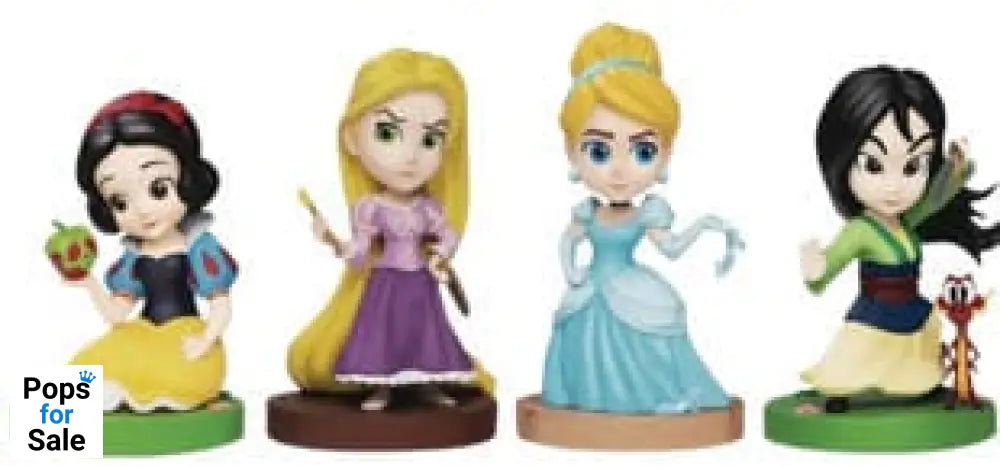 Disney Princess Hero Box Enchanted Series Mini Figures 8 cm Display (6)