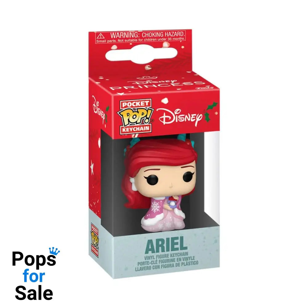 Disney Princess POP! Vinyl Keychains 4 cm Holiday Ariel Display (12)