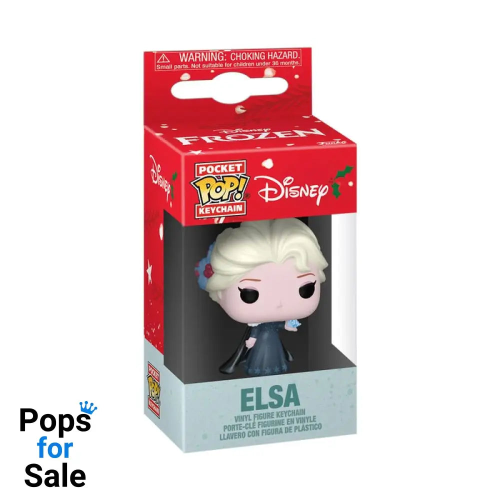 Disney Princess POP! Vinyl Keychains 4 cm Holiday Elsa Display (12)
