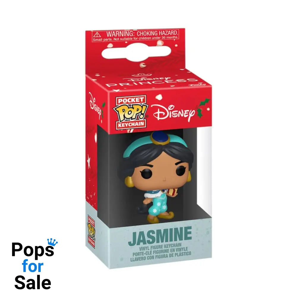 Disney Princess POP! Vinyl Keychains 4 cm Holiday Jasmine Display (12)