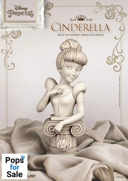 Disney Princess Series PVC Bust Cindarella 15 cm