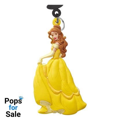 Disney Princess Soft Touch PVC Bag Clip Belle