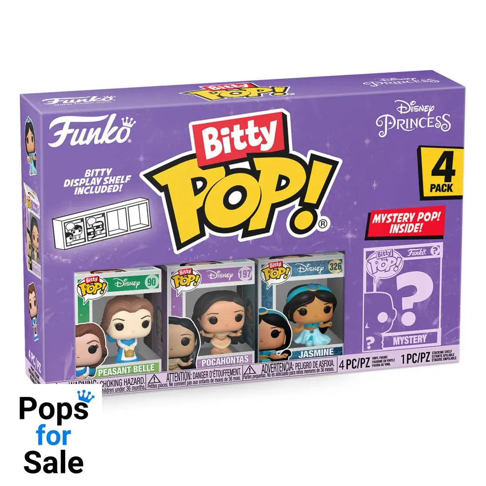 Disney Princesses Bitty POP! Vinyl Figure 4-Pack Belle 2,5 cm