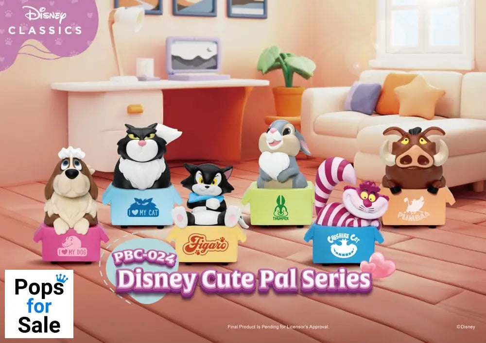 Disney Pull Back Cars Blind Box Cute Pal (6) 5 cm Action toys,Blind Boxes