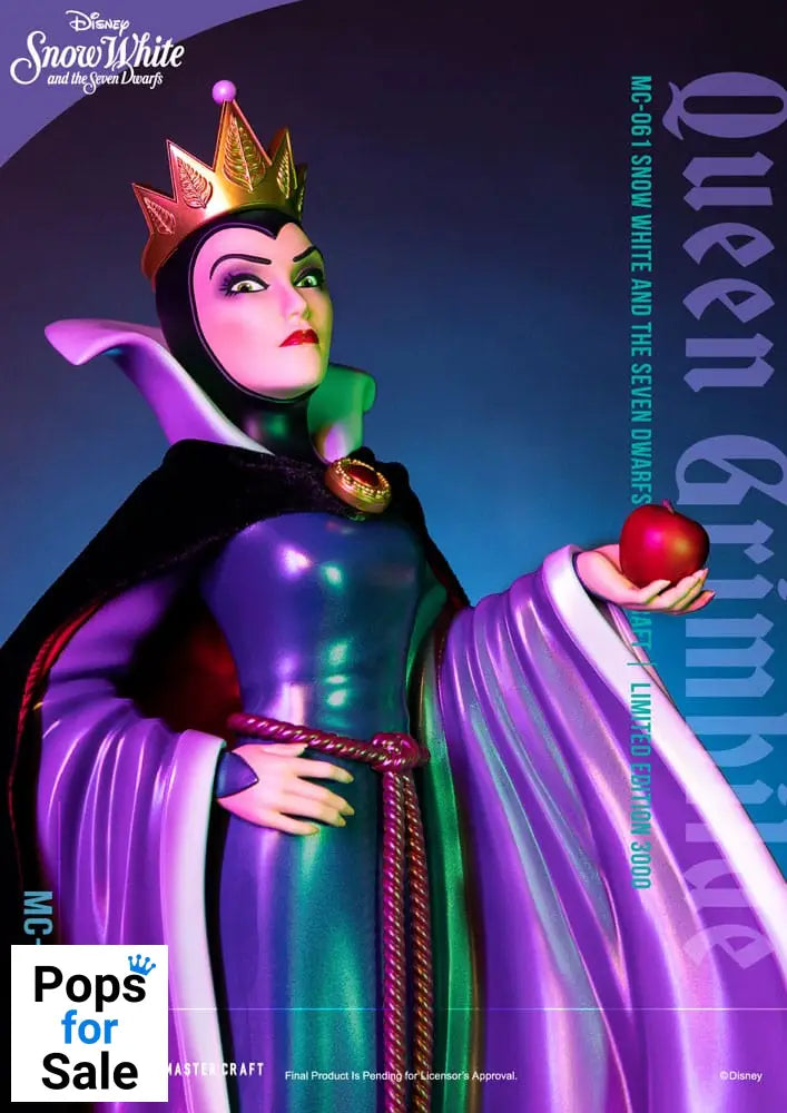 Disney Snow White and the Seven Dwarfs Master Craft Statue Queen Grimhilde 41 cm