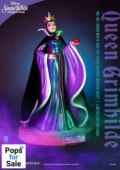 Disney Snow White and the Seven Dwarfs Master Craft Statue Queen Grimhilde 41 cm