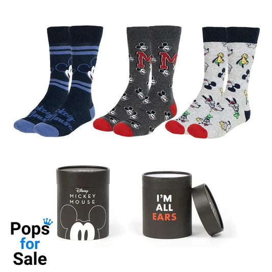 Disney Socks 3-Pack Mickey 38-45