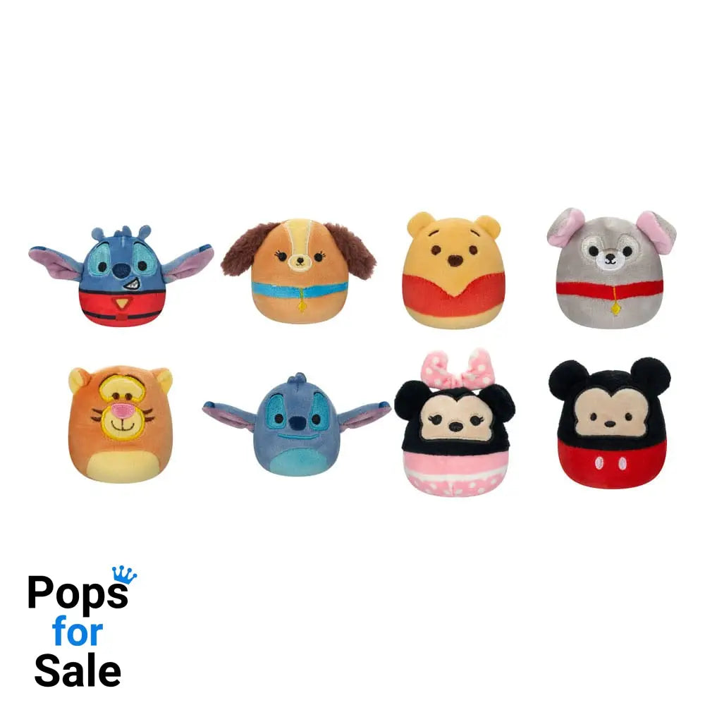 Disney Squishmallows Plush Figures 5 cm Assortment (12)