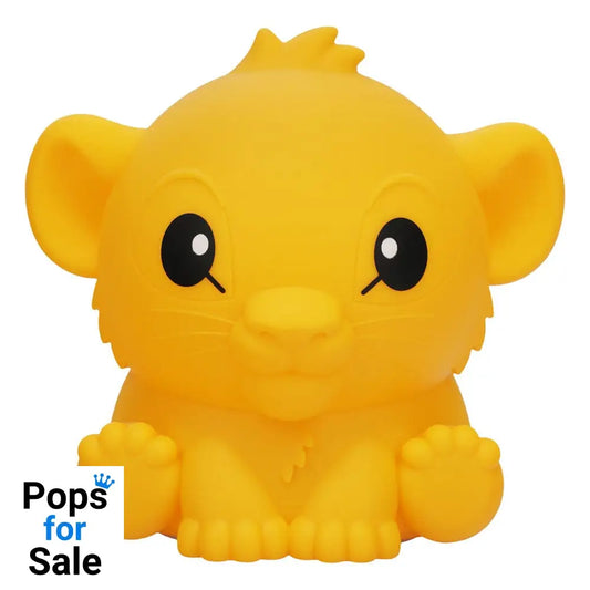 Disney Squishy Glo Silicon Light The Lion King Simba 15 cm
