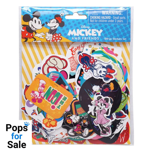 Disney Stickers Set 100-Pack Mickey & Minnie Album & stickers