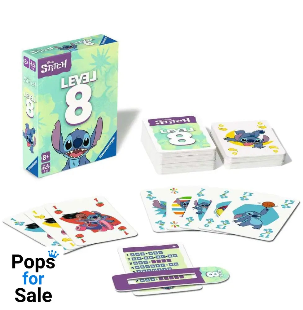 Disney Stitch Card Game Level 8 *German Version*