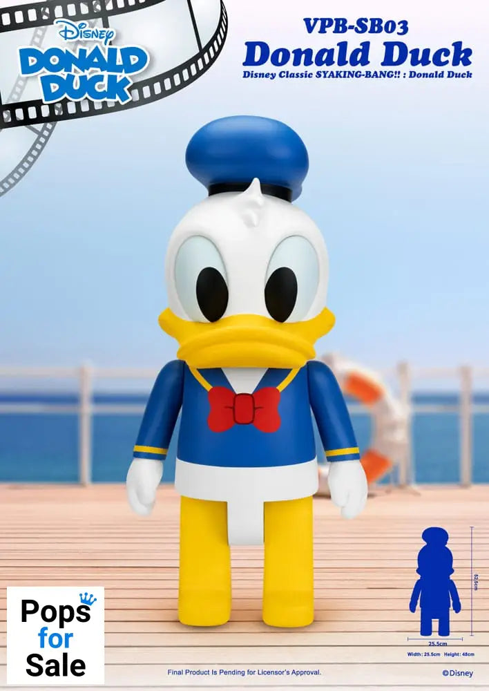 Disney Syaing Bang Vinyl Bank Mickey and Friends Donald Duck 53 cm