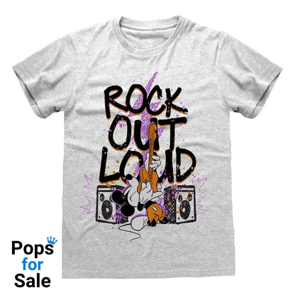 Disney T-Shirt Mickey Rock Out Size M
