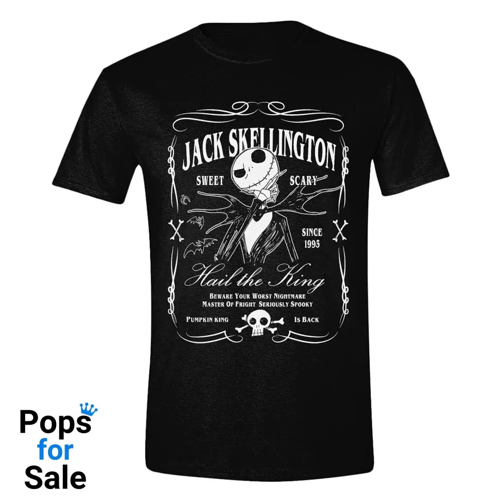 Disney The Nightmare Before Christmas T-Shirt Jack Skellington Label
