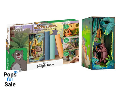 Disney Tiny Adventures Book Nook Mini Diorama The Jungle Book 23 cm