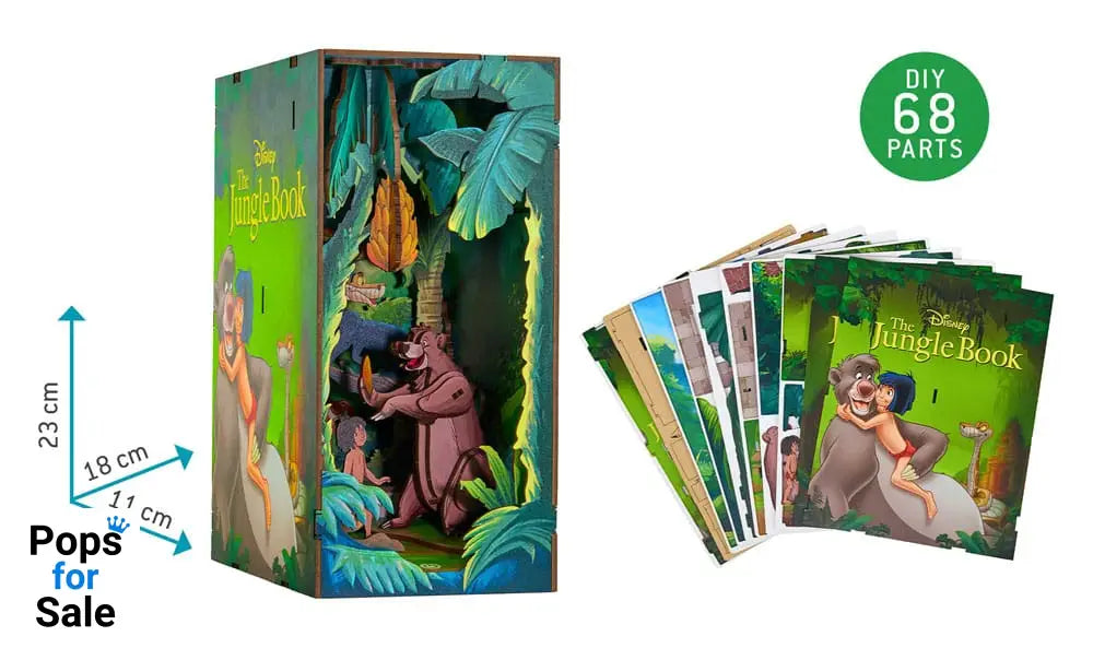 Disney Tiny Adventures Book Nook Mini Diorama The Jungle Book 23 cm Puzzles