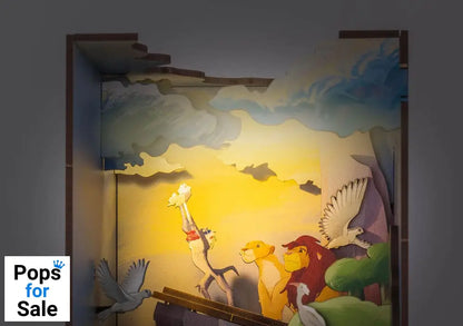 Disney Tiny Adventures Book Nook Mini Diorama The Lion King 23 cm