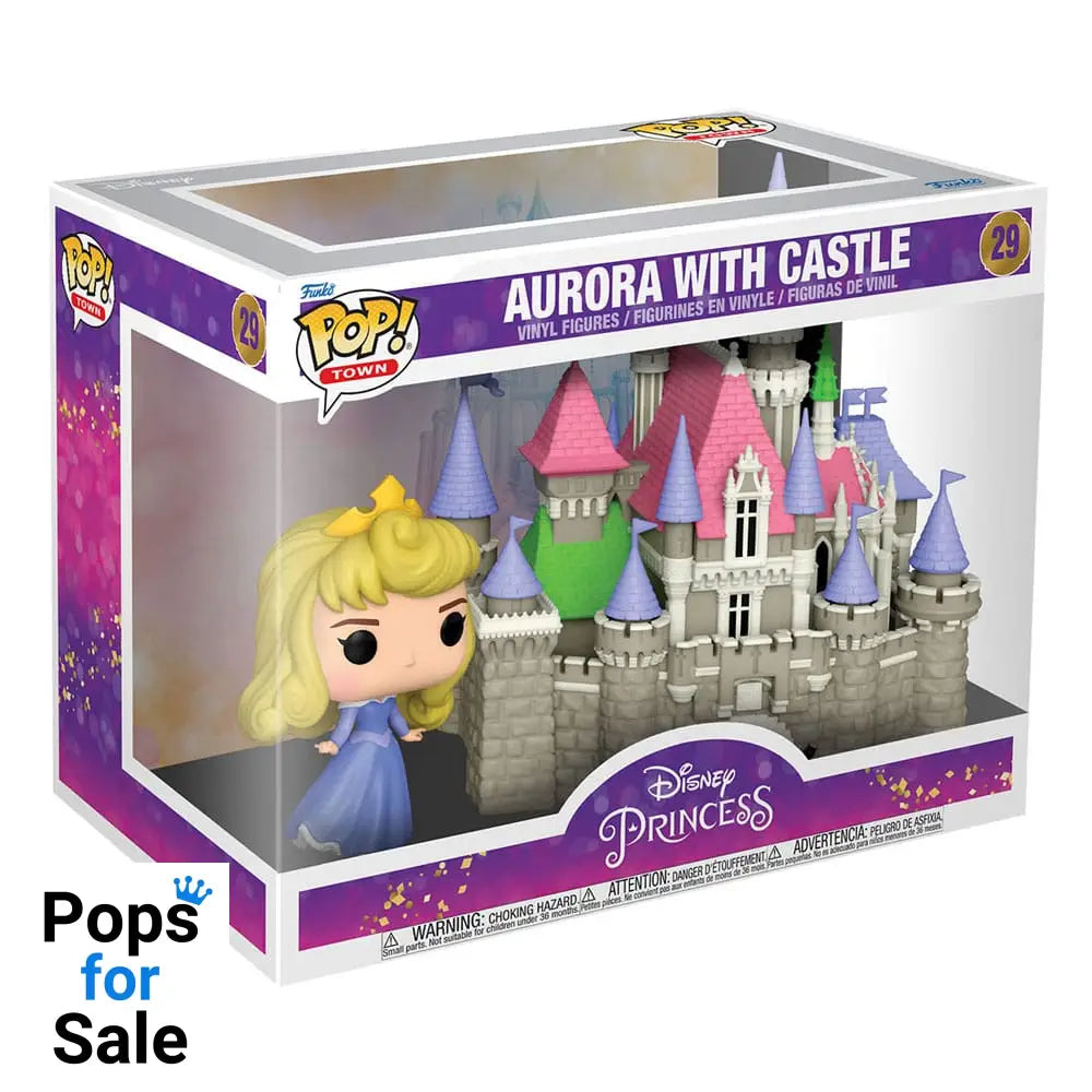 Disney: Ultimate Princess POP! Town Vinyl Figure Aurora & Castle (Sleeping Beauty) 9 cm